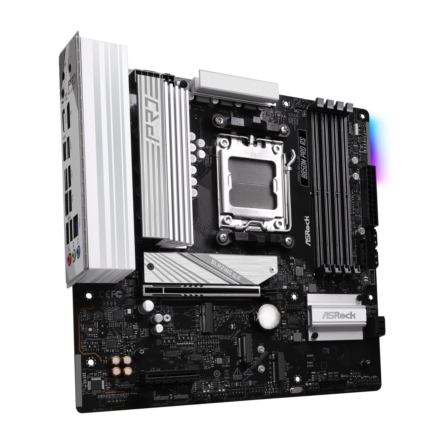 ASRock B850M Pro RS AMD AM5 Socket Motherboard