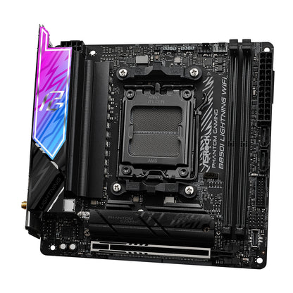 ASRock B850I Lightning WiFi PHANTOM GAMING AMD AM5 Socket Motherboard