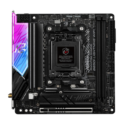ASRock B850I Lightning WiFi PHANTOM GAMING AMD AM5 Socket Motherboard