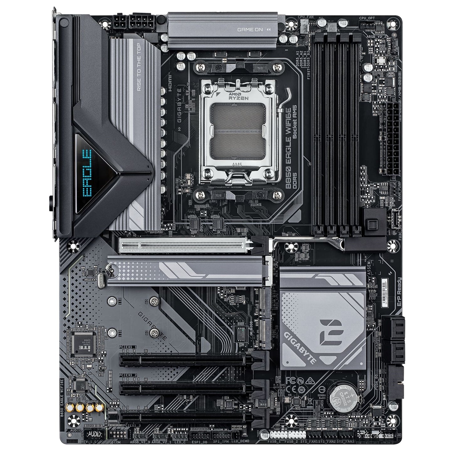 Gigabyte B850 EAGLE WIFI6E Motherboard, AMD Socket AM5, ATX, DDR5, M.2, Wi-Fi 6E