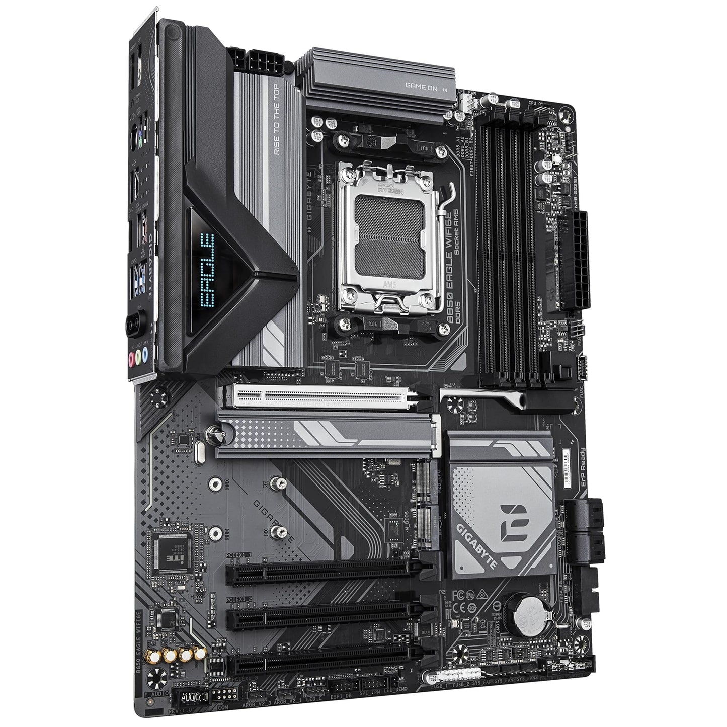 Gigabyte B850 EAGLE WIFI6E Motherboard, AMD Socket AM5, ATX, DDR5, M.2, Wi-Fi 6E