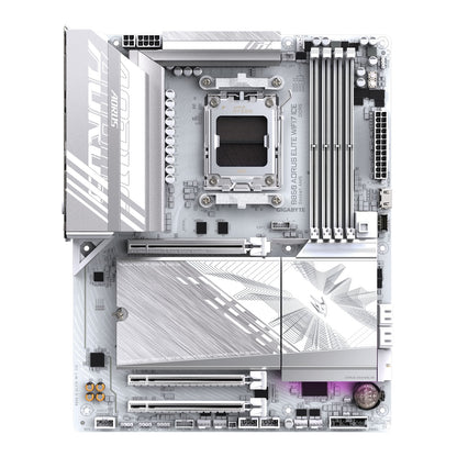 Gigabyte B850 AORUS ELITE WIFI7 ICE Motherboard, AMD Socket AM5, ATX, DDR5, WiFi