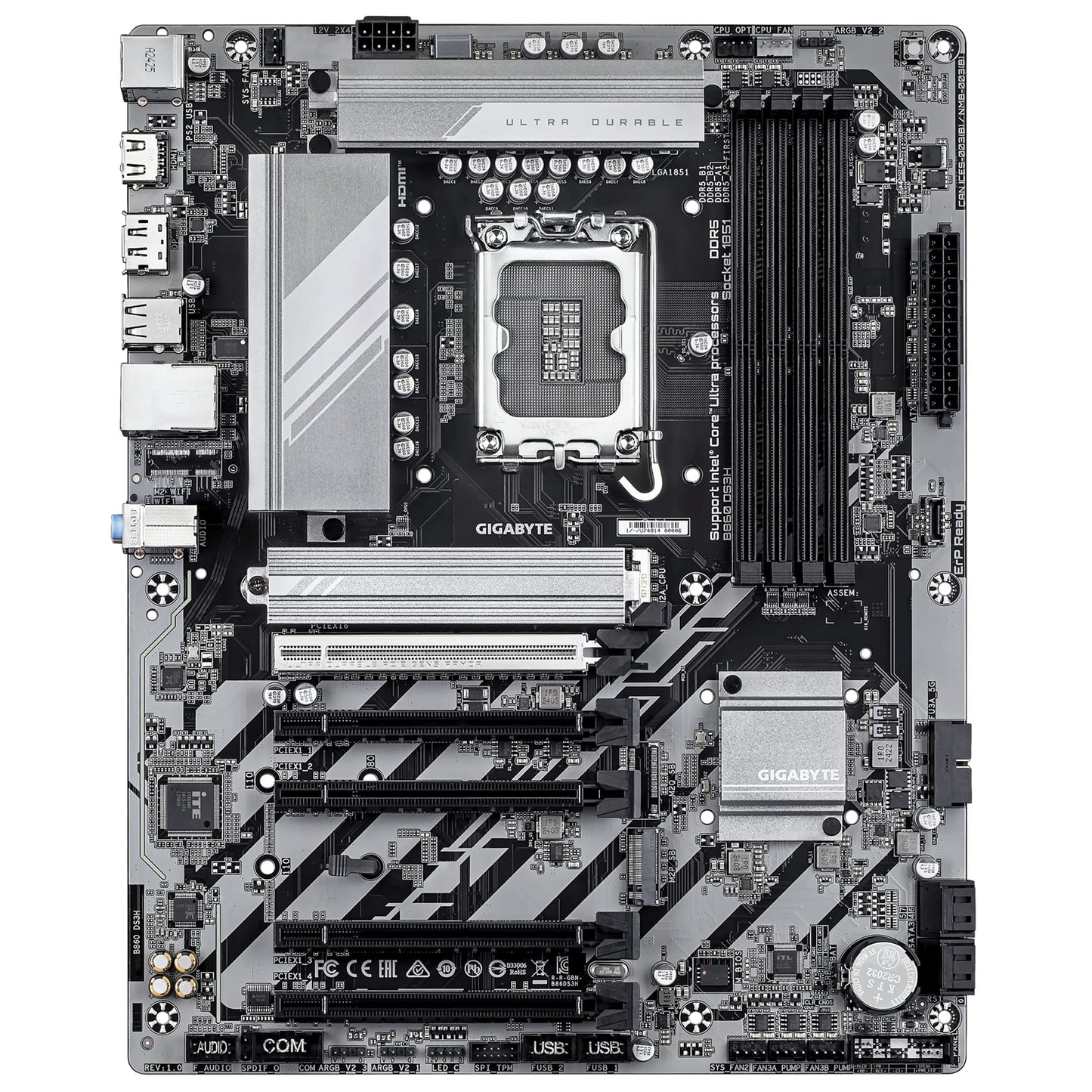 Gigabyte B860 DS3H Intel 1851 Socket Motherboard