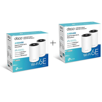 TP-Link Deco XE75 Tri-Band WiFi 6E Mesh System, AXE5400