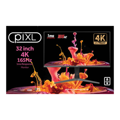 piXL CM32G7 32 Inch 165Hz 4K IPS Gaming Monitor