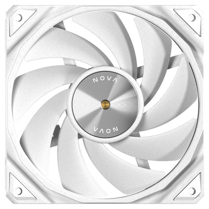 Antec NOVA 120 PWM Fan White High-Performance Cooling with Fluid Dynamic Bearing