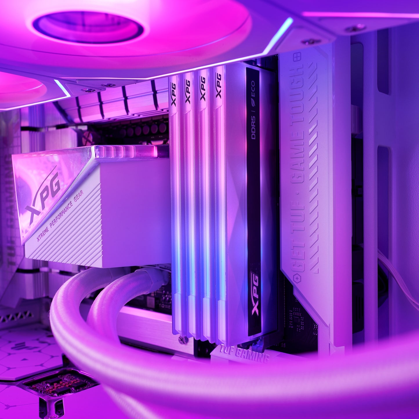 Adata Lancer Neon 32GB (2x16GB) DDR5 8000MHz, CL38, Silver RGB Eco System Memory