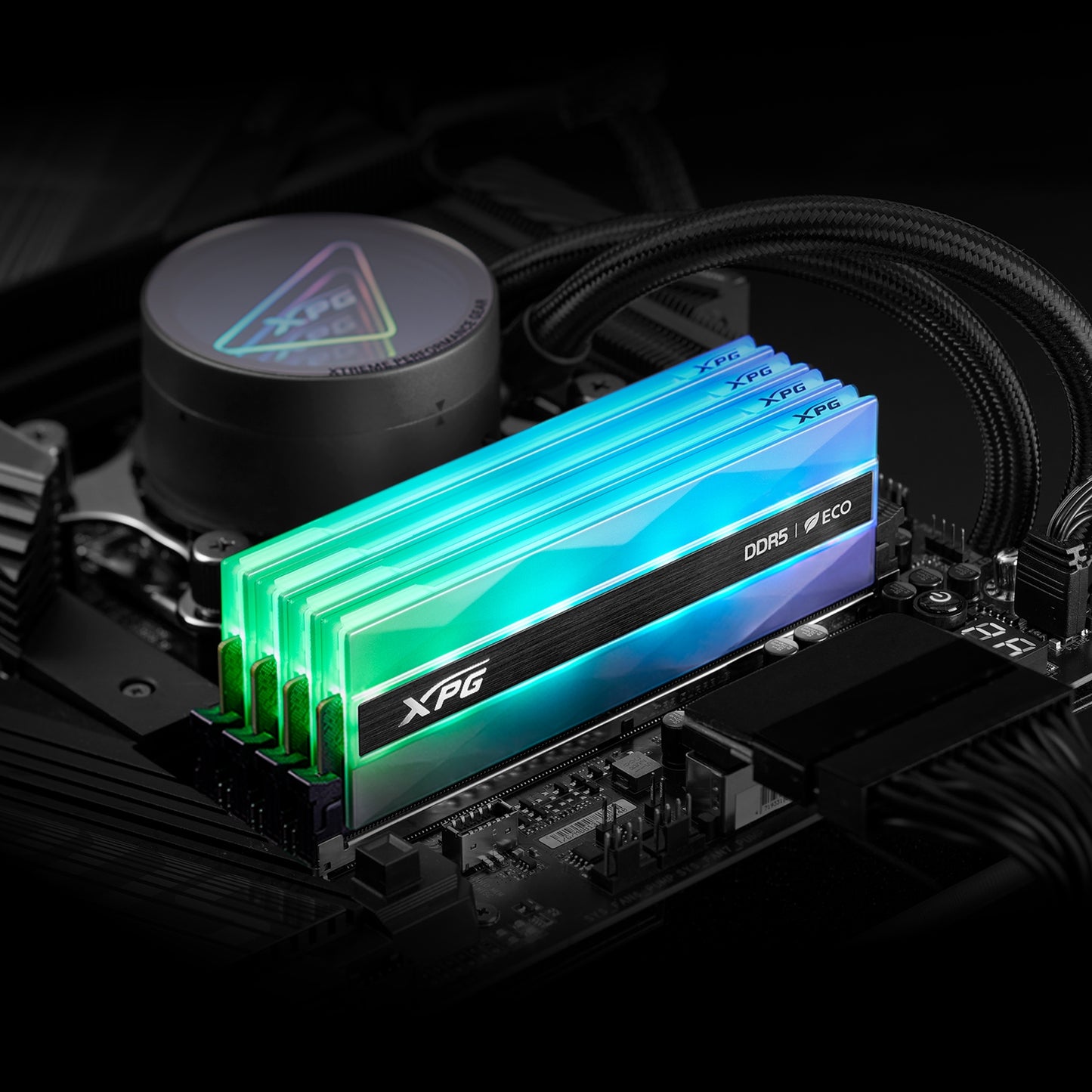 Adata LANCER NEON AX5U6400C3216G-CLANRSG DDR5 6400MHz 16GB RGB System Memory