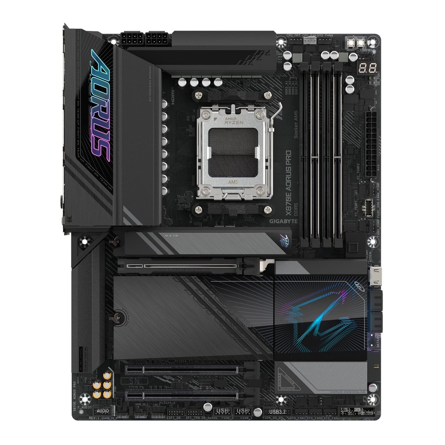 Gigabyte X870E AORUS PRO AMD AM5 Socket Motherboard