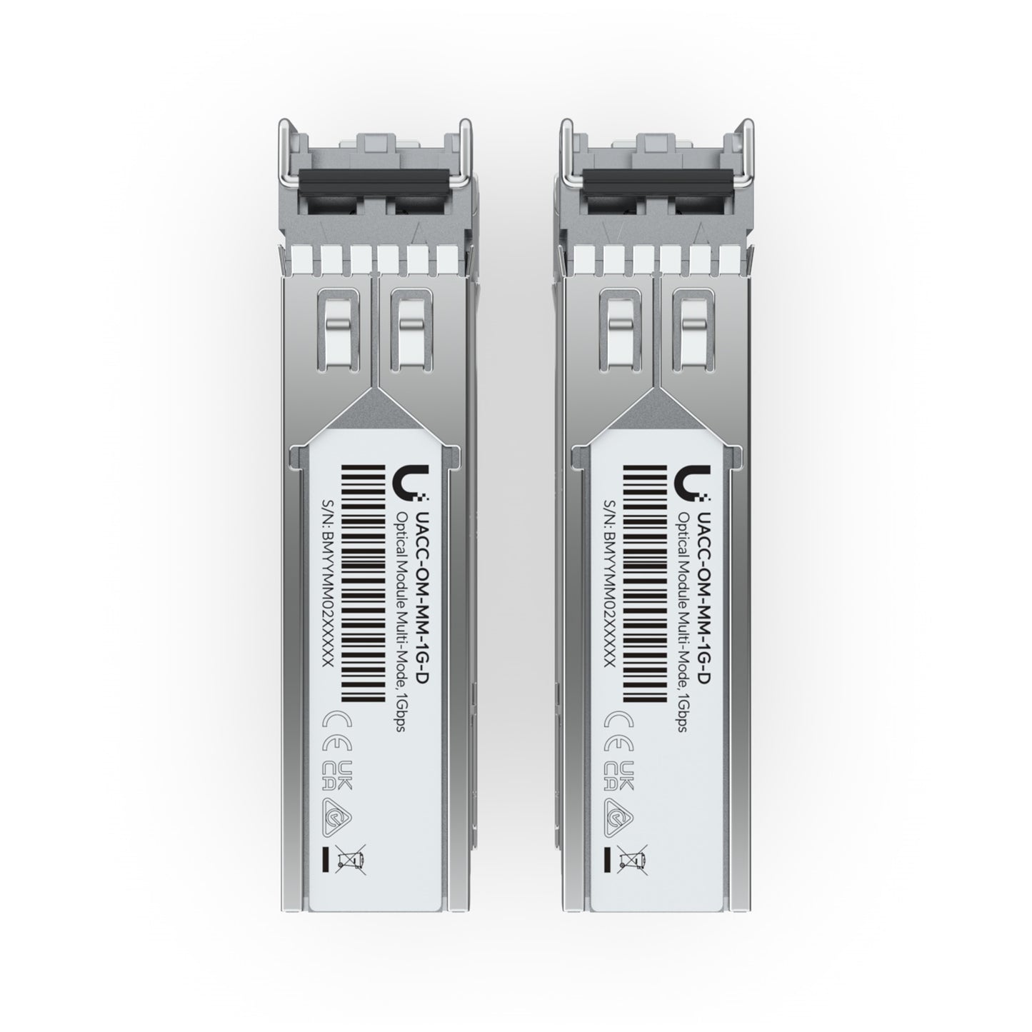 Ubiquiti UACC-OM-MM-1G-D-2 (2-Pack) 1G Multi-Mode Optical SFP Module