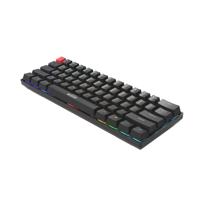 Marvo Scorpion KG933G Saber 61 Wired Mechanical RGB 60% UK Gaming Keyboard Black