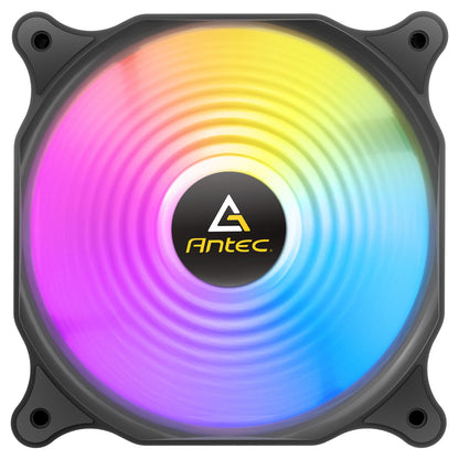 Antec F12 Racing ARGB 120mm PWM Case Fan, 3 Pack, Hydraulic Bearing, 1500 RPM