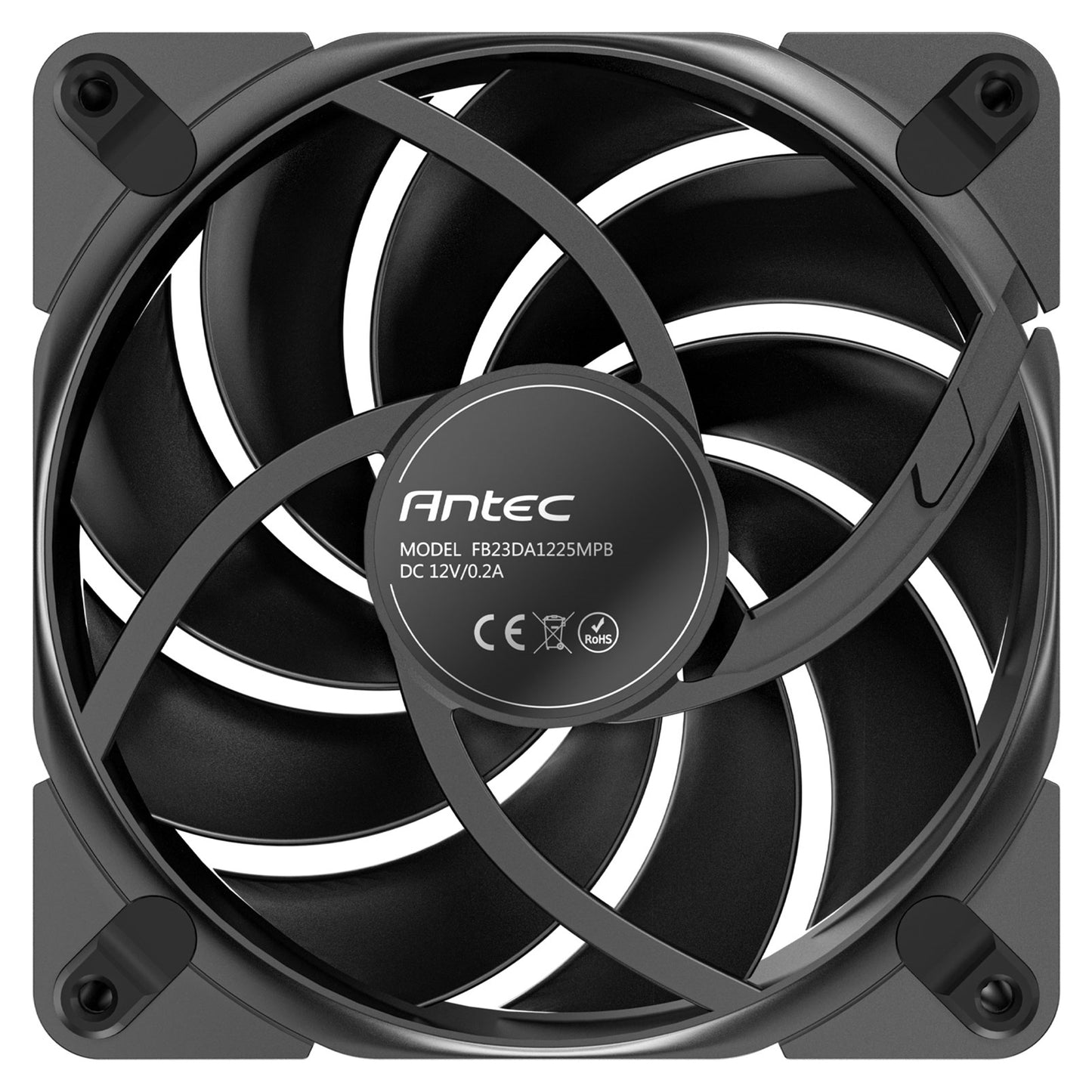 Antec Tranquil 120 PWM Case Fan (3-Pack) - Fluid Dynamic Bearing, 400-2000 RPM