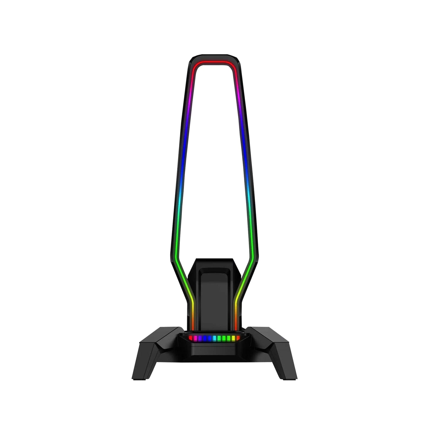 Marvo Scorpion Kobe 30 Gaming Headset Stand and Hub, USB, RGB, Black, HZ-10