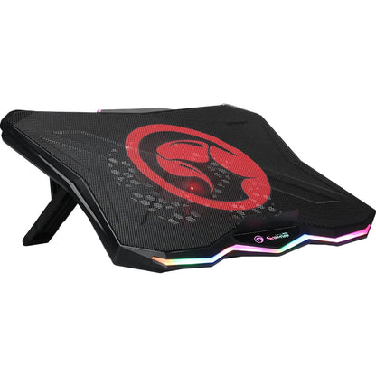 Marvo Scorpion FN-40 Atlas 40 USB Powered RGB Laptop Cooling Stand (Black)