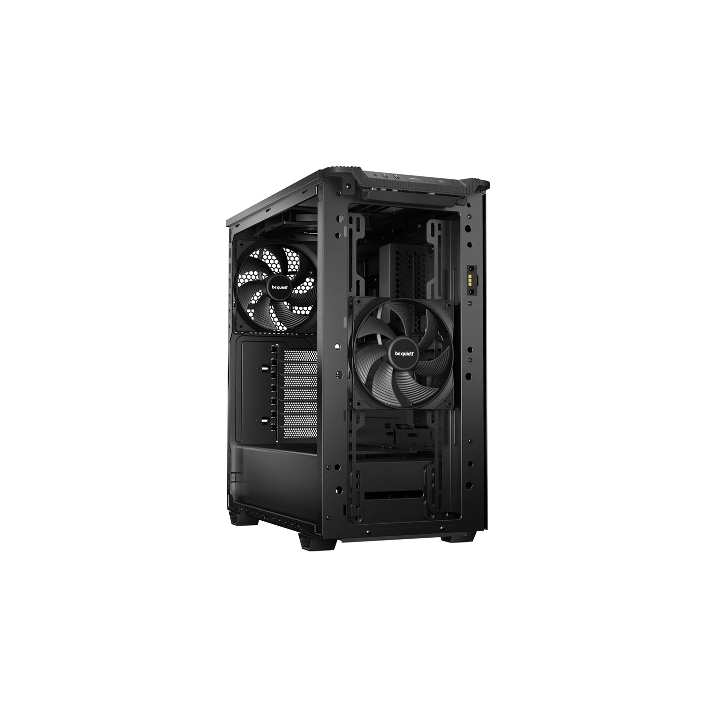 be quiet! Pure Base 501 DX Airflow Window Black ATX Mid Tower ARGB Case, 3x Fans