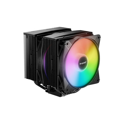 be quiet! Pure Rock Pro 3 LX CPU Cooler, Universal Socket, 2 x Light Wings Fans