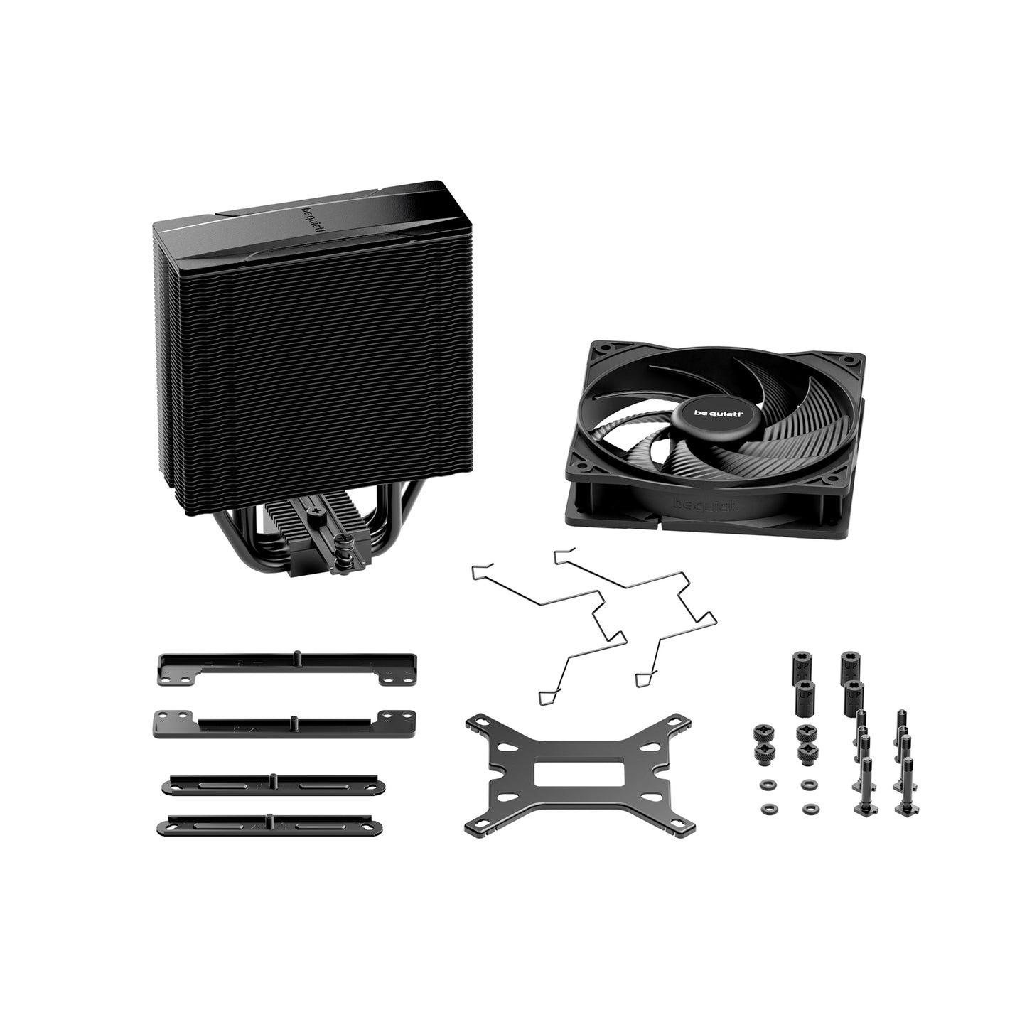 be quiet! Pure Rock 3 CPU Cooler, Universal Socket, Pure Wings 3 PWM Fan 2000RPM