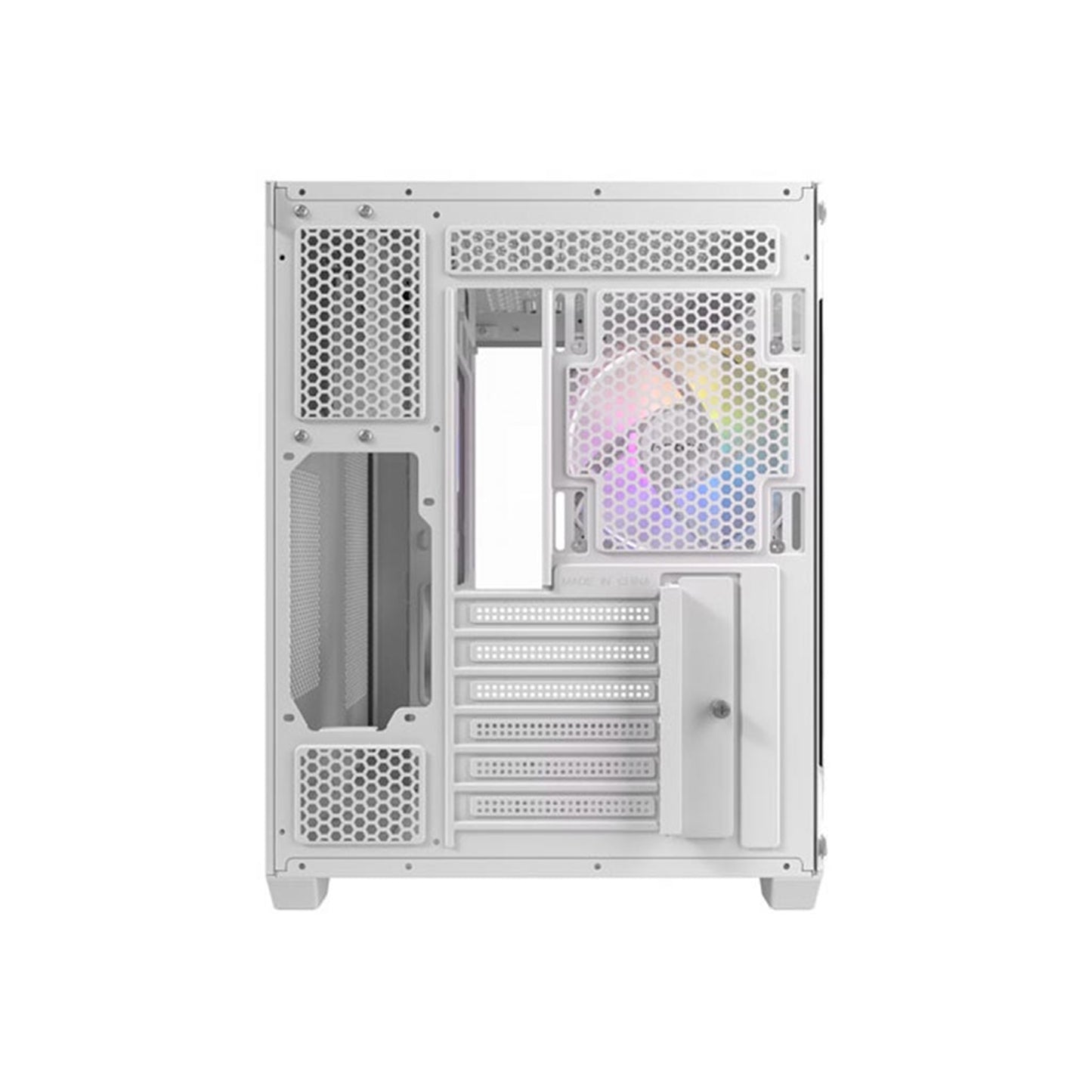 ANTEC CX800 Mid Tower Gaming Case, White, 270 View Glass, ARGB Reverse Fans