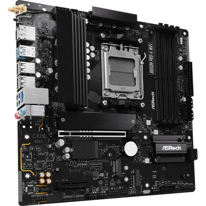 ASRock B850M Pro-A WiFi AMD AM5 Socket Motherboard, M-ATX DDR5 M2 USB-C LAN HDMI