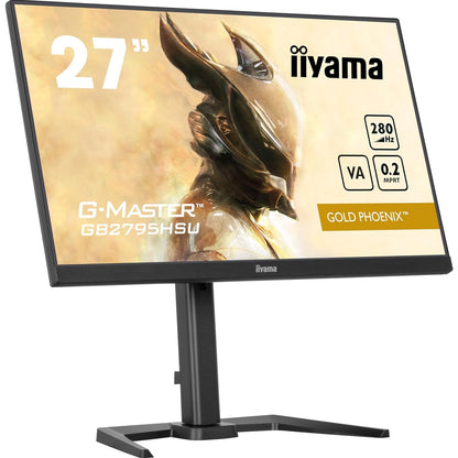 iiyama G-MASTER 27 Inch 280Hz FHD Monitor Black, 0.2ms, Freesync, Speakers