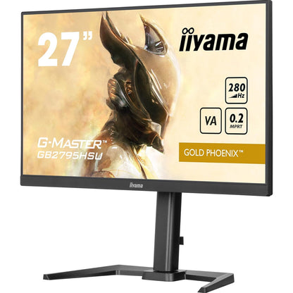 iiyama G-MASTER 27 Inch 280Hz FHD Monitor Black, 0.2ms, Freesync, Speakers