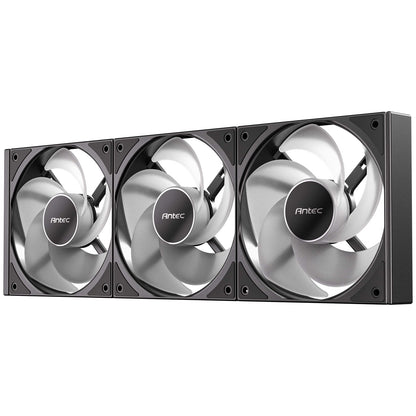 Antec Connect 120 ARGB Reverse 3-Pack 120mm PWM Fans Daisy Chain Design