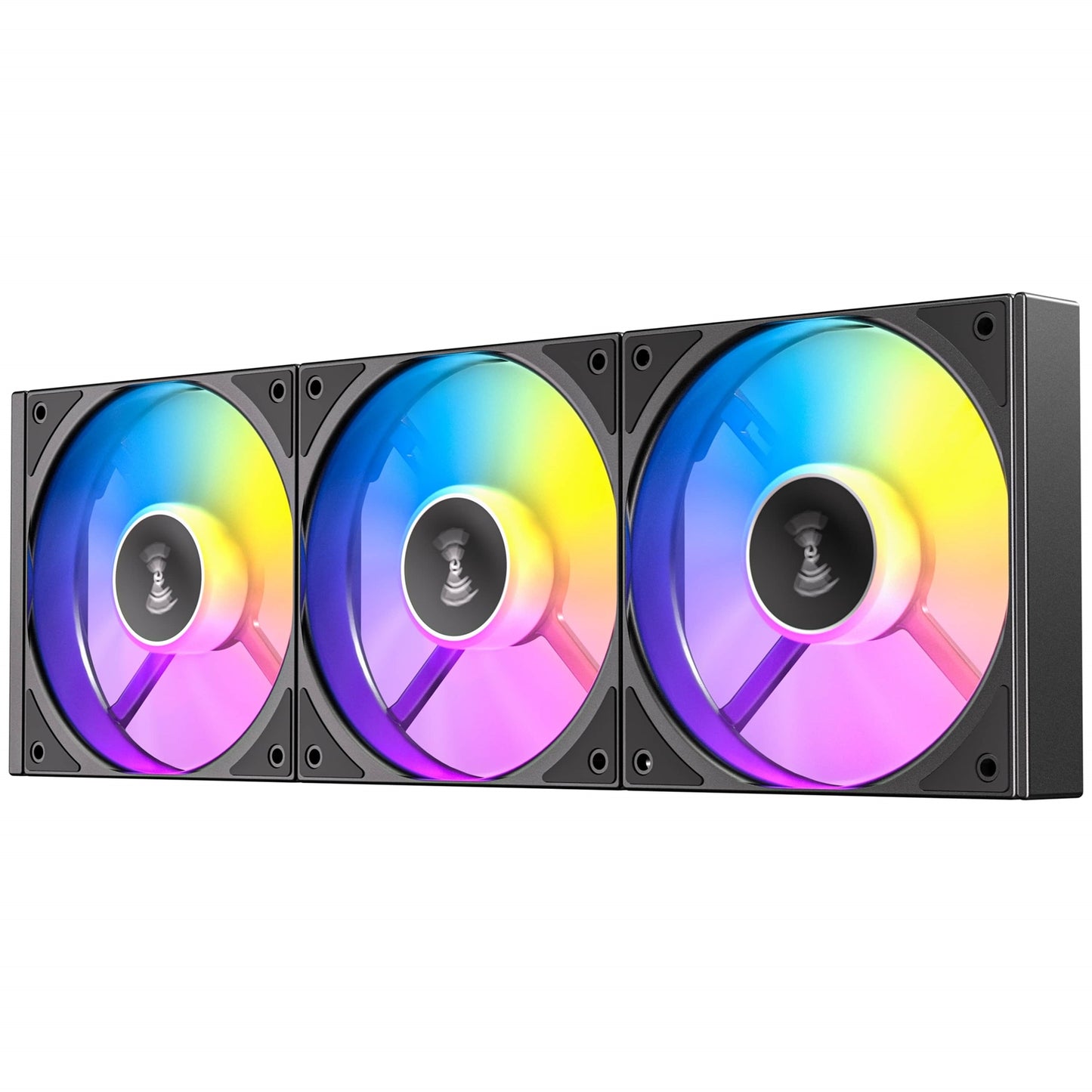 Antec Connect 120 ARGB 3-Pack 120mm PWM Fans, Daisy Chain Design & Vibration Pad