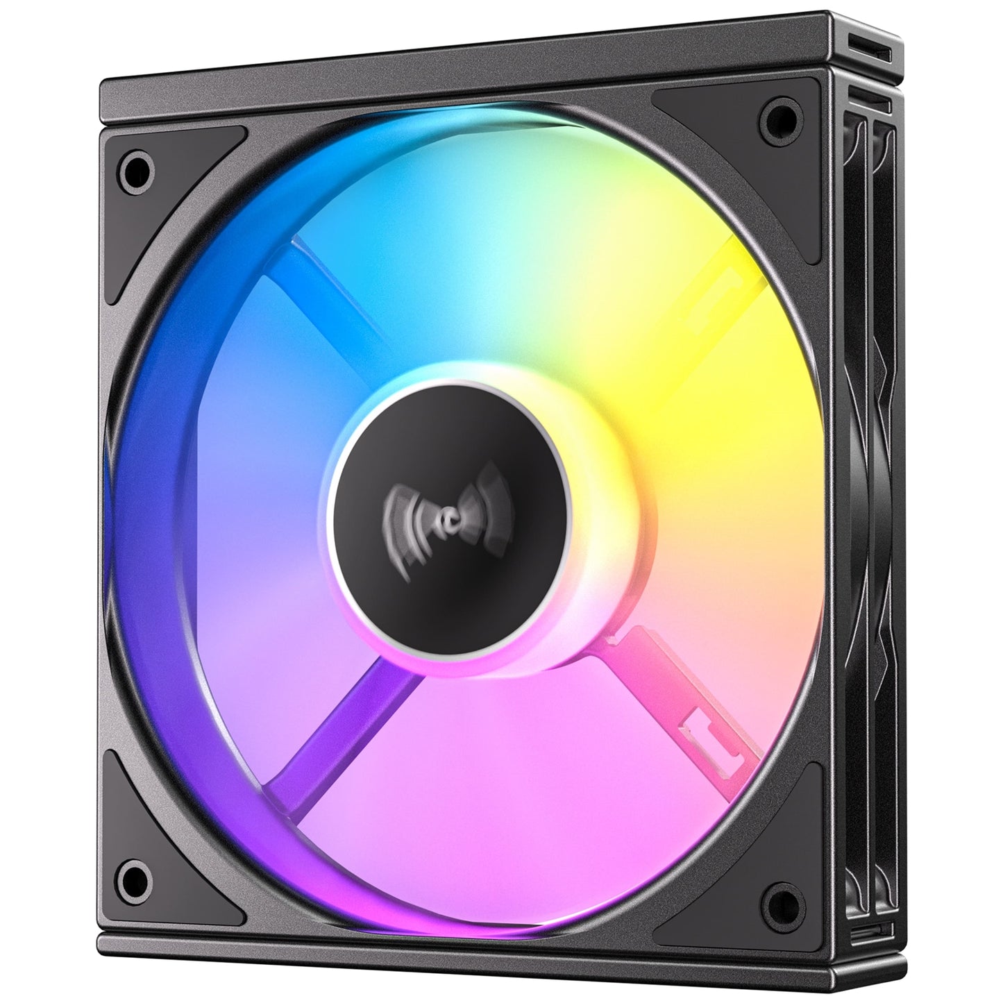 Antec Connect 120 ARGB 3-Pack 120mm PWM Fans, Daisy Chain Design & Vibration Pad