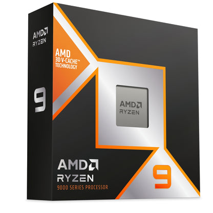 AMD Ryzen 9 9950X3D 16 Core AM5 Processor, 4.3GHz-5.7GHz, 144MB, Radeon Graphics