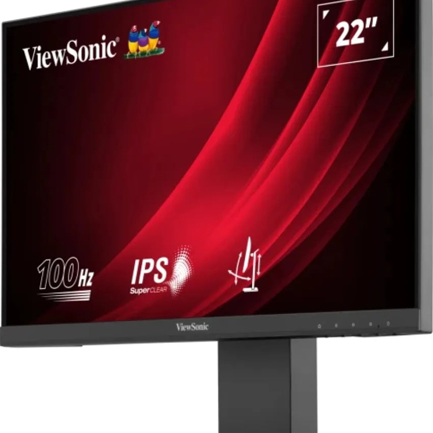 Viewsonic VG Series 22 Inch Monitor 22 Inch, FHD LED, Black, 100Hz, 5ms, VG2208A