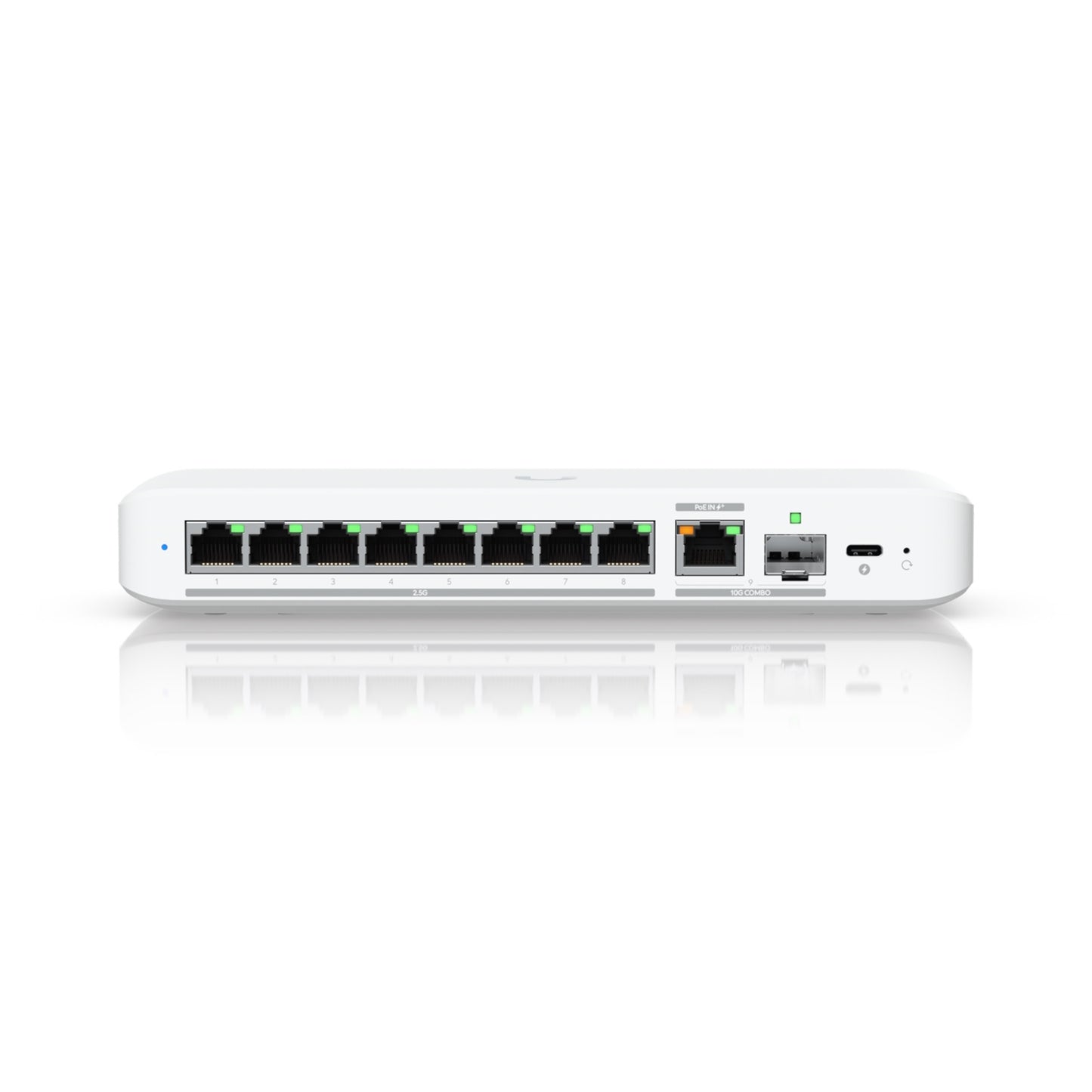 Ubiquiti USW-FLEX-2.5G-8 UniFi Flex 2.5G Ultra Compact 8 Port POE Managed Switch
