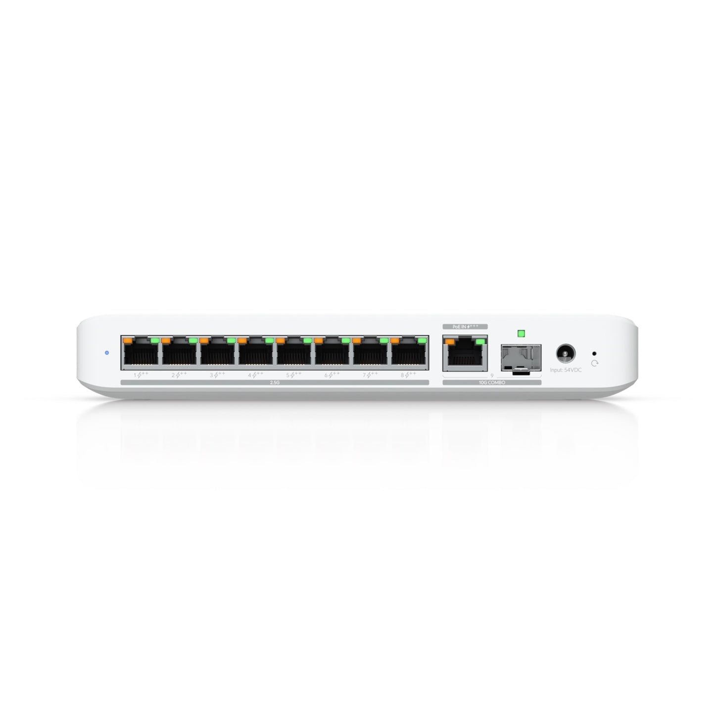 Ubiquiti USW-FLEX-2.5G-8-POE UniFi Flex 2.5G Ultra Compact 8 Port Managed Switch