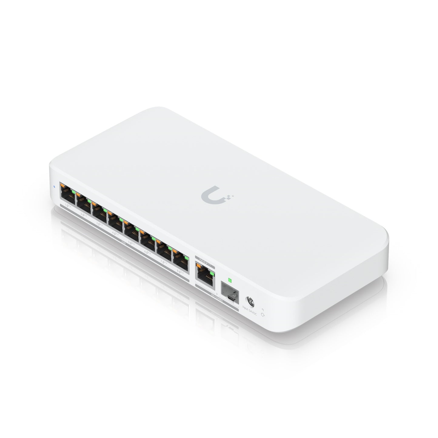 Ubiquiti USW-FLEX-2.5G-8-POE UniFi Flex 2.5G Ultra Compact 8 Port Managed Switch