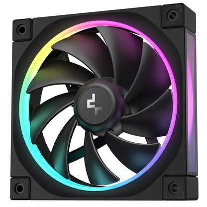DeepCool FL12 120mm PWM 3 Pack Fan Low Noise Fluid Dynamic Bearing 36 ARGB LEDs