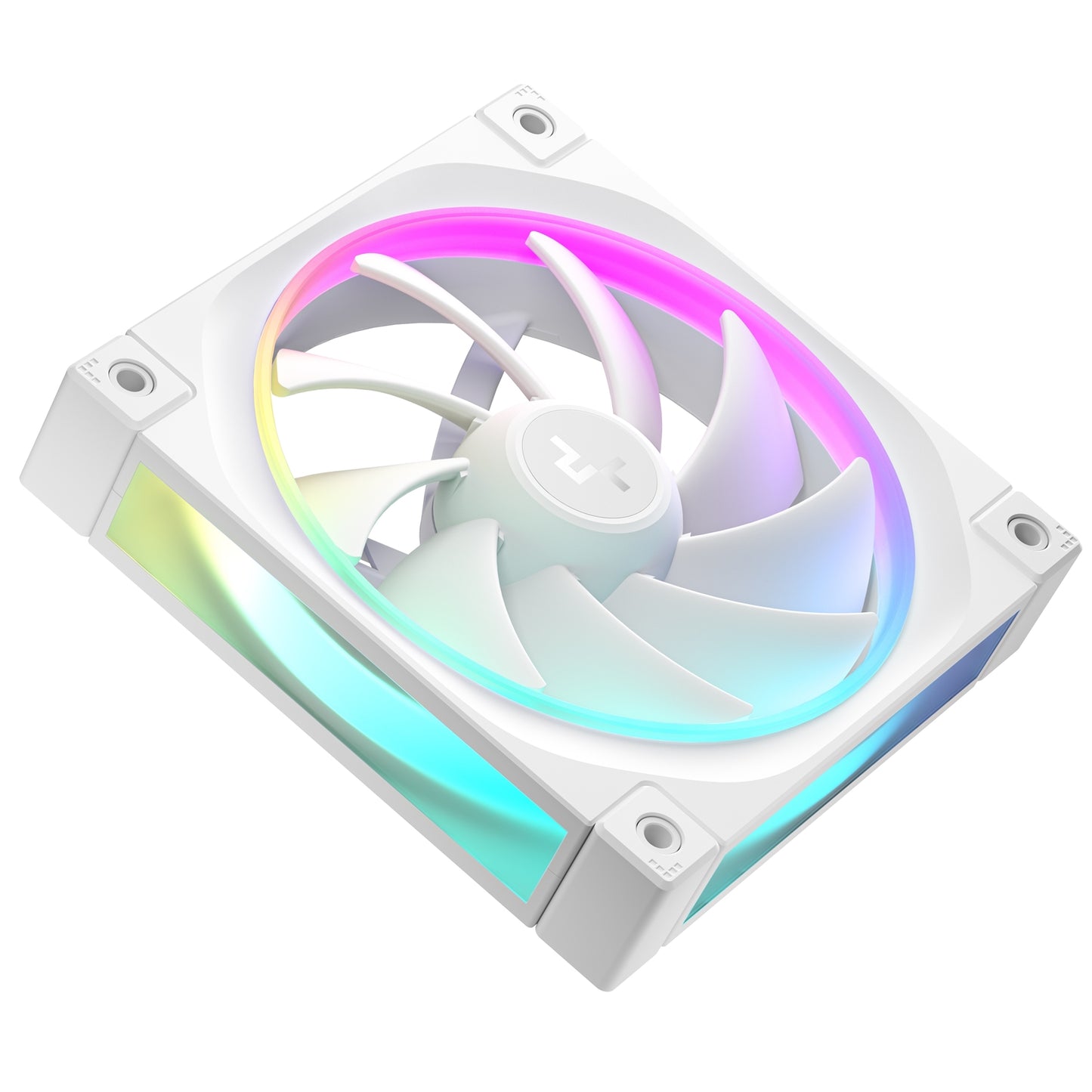 DeepCool FL12 120mm PWM 3 Pack White Fan High Performance Low Noise 36 ARGB LEDs