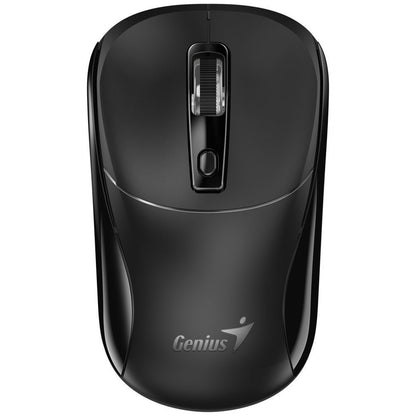 Genius NX-7123 Copilot AI Wireless Mouse, 2.4 GHz, USB Receiver, 1200 DPI, Black