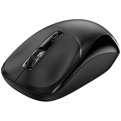 Genius NX-7123 Copilot AI Wireless Mouse, 2.4 GHz, USB Receiver, 1200 DPI, Black