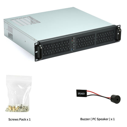 Codegen 2U Rackmount 405mm Deep 3 x 80mm HDB PWM Fans Included