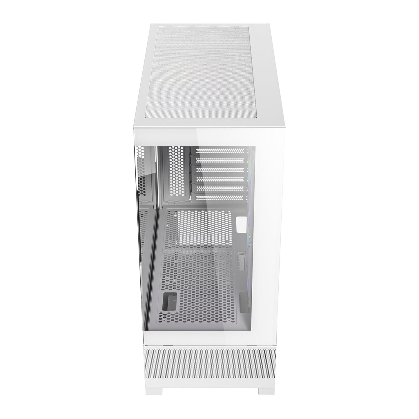 ANTEC CX700 Mid Tower Gaming Case, White, 270 View Tempered Glass, ARGB PWM Fans