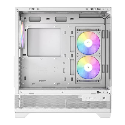 ANTEC CX700 Mid Tower Gaming Case, White, 270 View Tempered Glass, ARGB PWM Fans