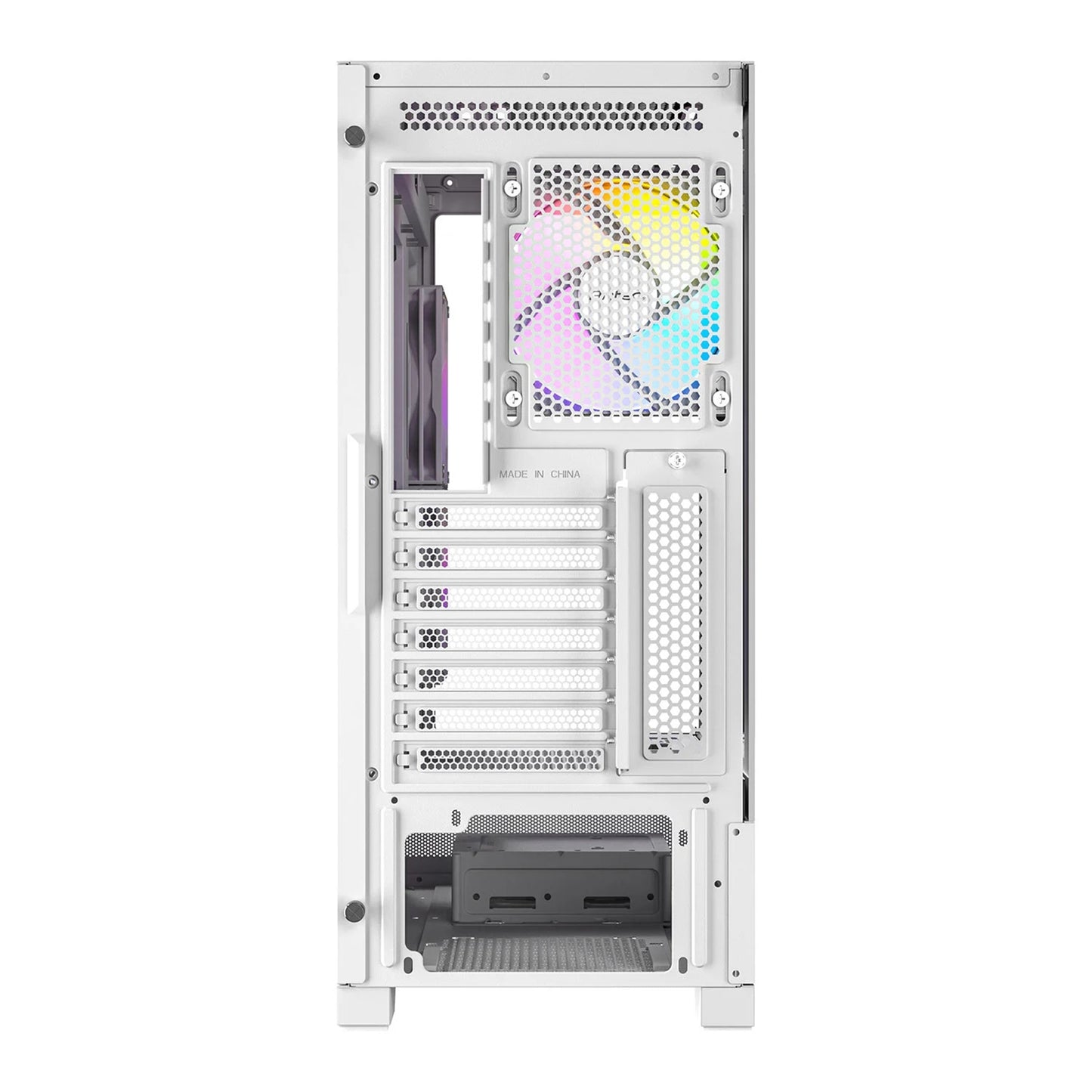 ANTEC CX700 Mid Tower Gaming Case, White, 270 View Tempered Glass, ARGB PWM Fans