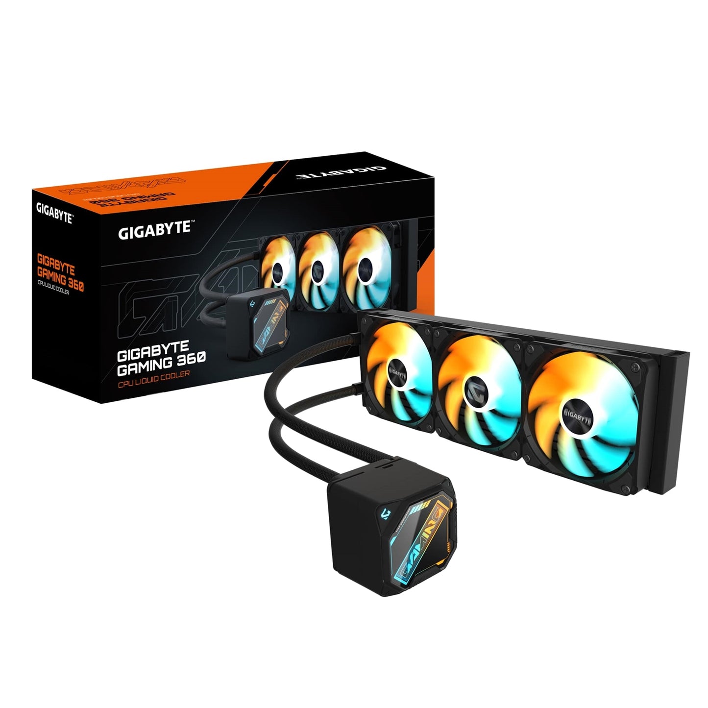 GIGABYTE GP-GIGABYTE Gaming 360 All-in-One Liquid CPU Cooler ARGB Lighting
