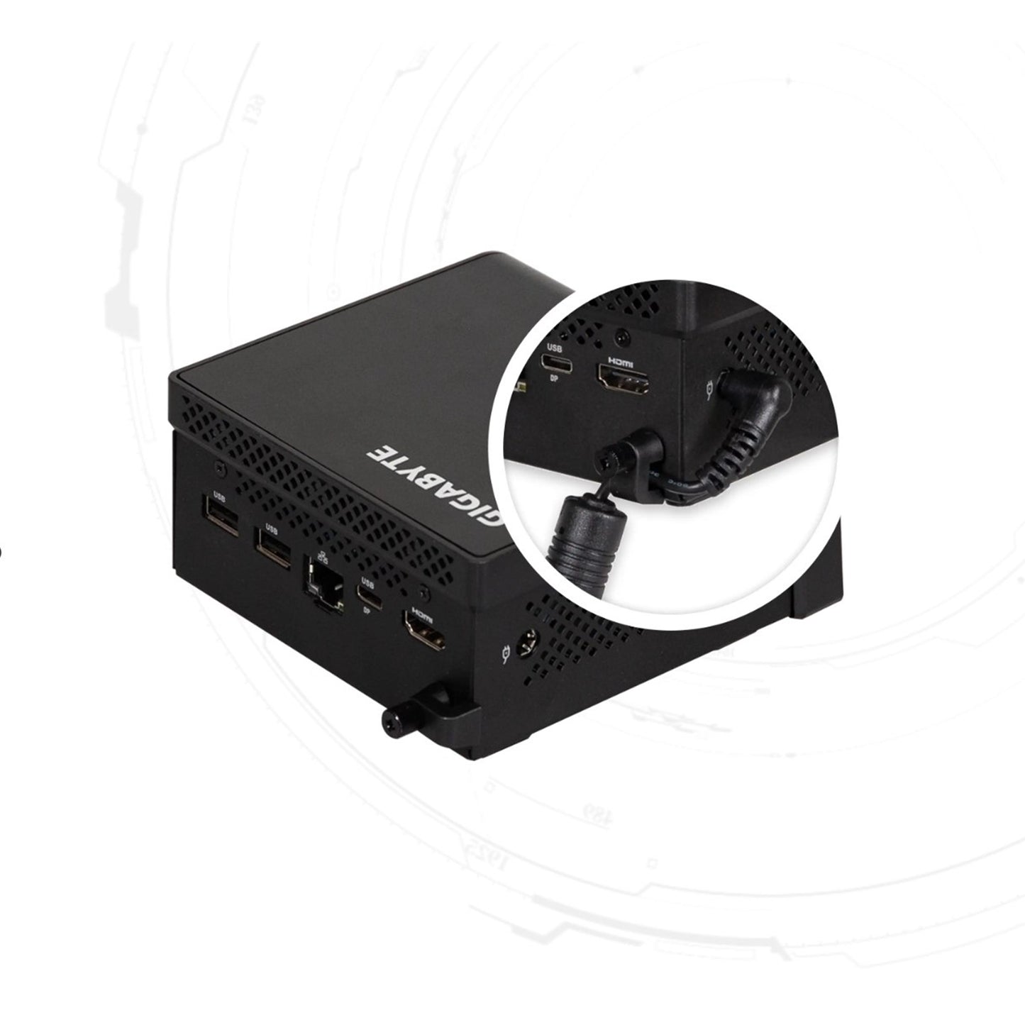 Gigabyte BRIX (GB-BTIP-N150) Barebone Kit, Intel N150 3.6GHz Quad Core CPU