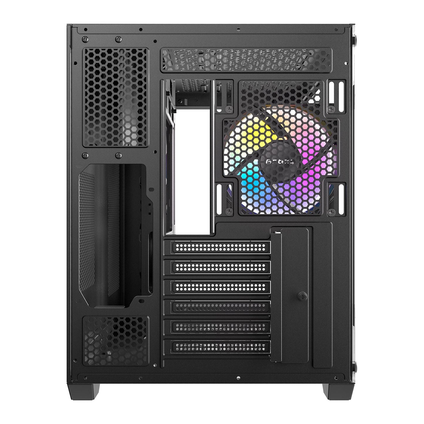 ANTEC CX800 Mid Tower Gaming Case, Black, 270 View Glass, ARGB Reverse Fans