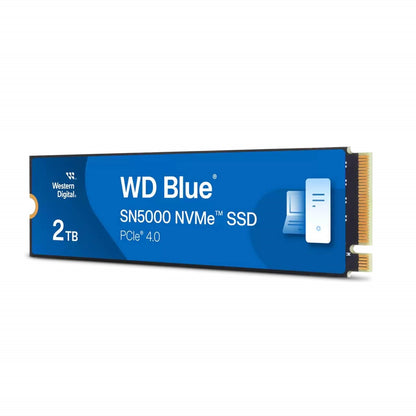 WD Blue SN5000 2TB NVMe SSD, M.2, PCIe Gen4, 2280, Read 5150MB/s, Write 4850MB/s