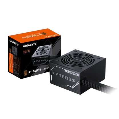 Gigabyte PSU, 750W, ATX, Silent 120mm FDB Fan, Single +12V Rail, GP-P750BS-UK