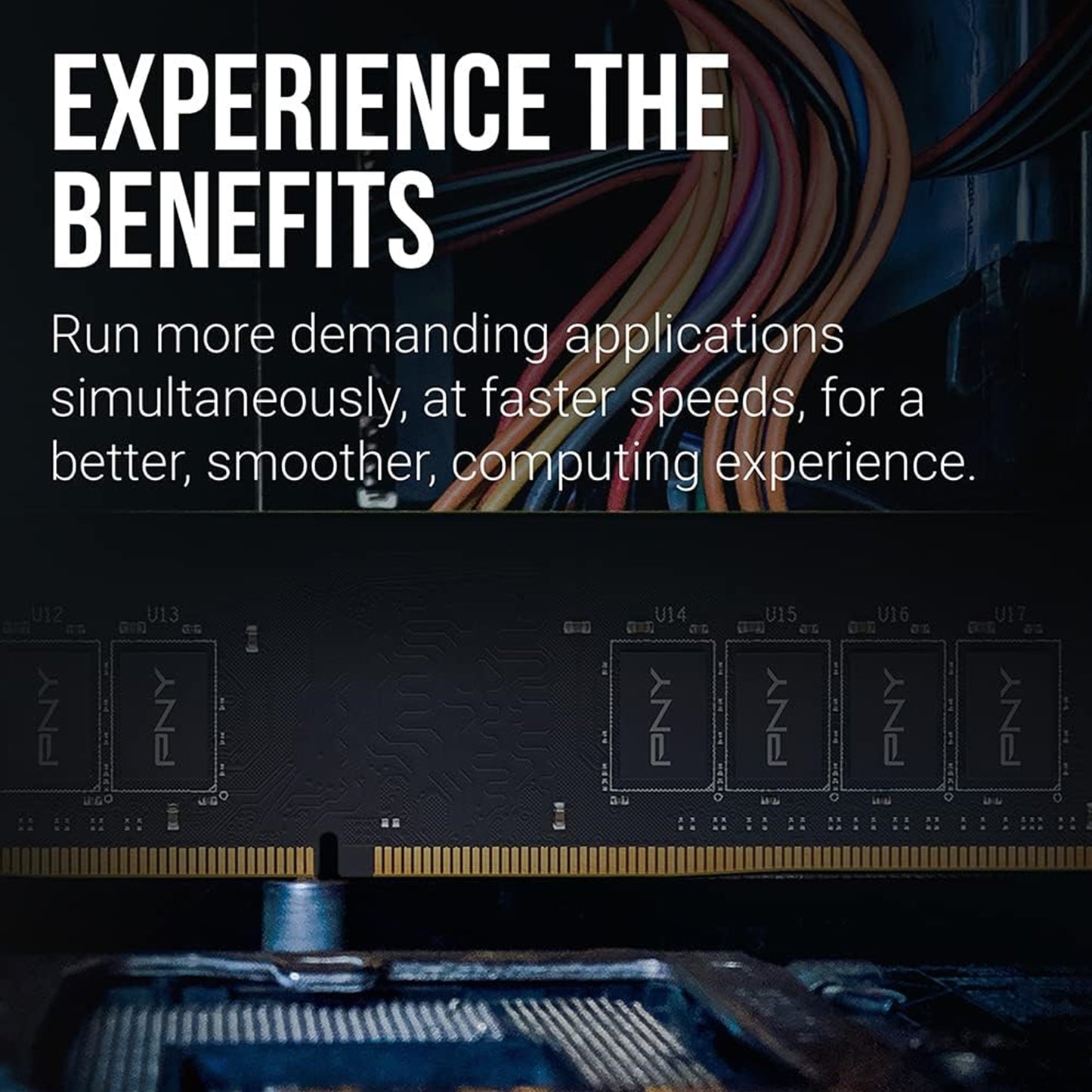 PNY MD16GSD43200-SI 16GB DDR4 3200MHz DIMM Bulk System Memory