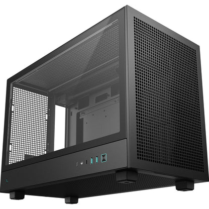DeepCool CH260 Micro-ATX Case, High-Airflow Compact PC Case, Black
