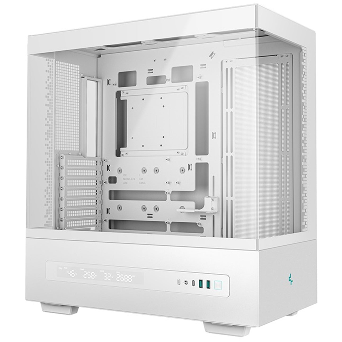 DeepCool CH690 Digital ATX Mid-Tower White PC Case 4.2cm Radiator 4.5cm GPU ATX